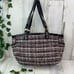 Coach Double Strap Tweed Multicolor Satchel Purse