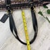 Coach Double Strap Tweed Multicolor Satchel Purse