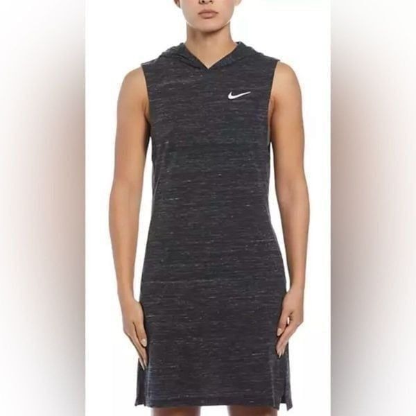 Nike Essential Sleeveless Hooded Swim Cover-Up Dress- Size XXL