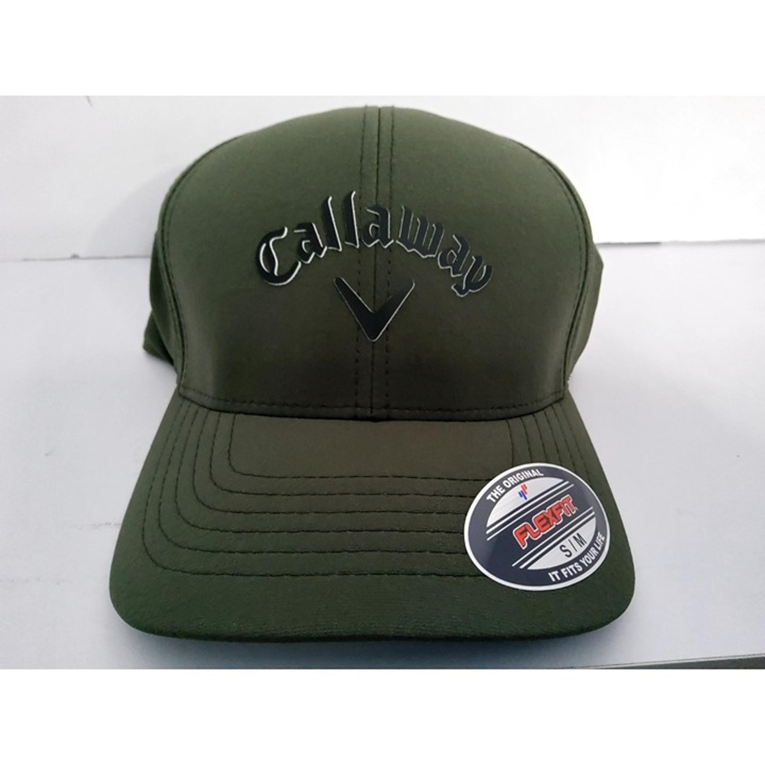Callaway Stretch Fitted Golf Cap Deep Green - 23 Men NEW