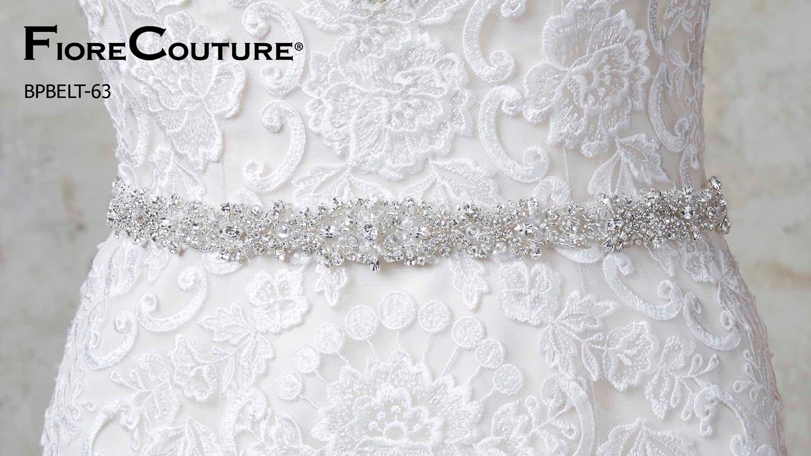 Fiore Couture bridal belt