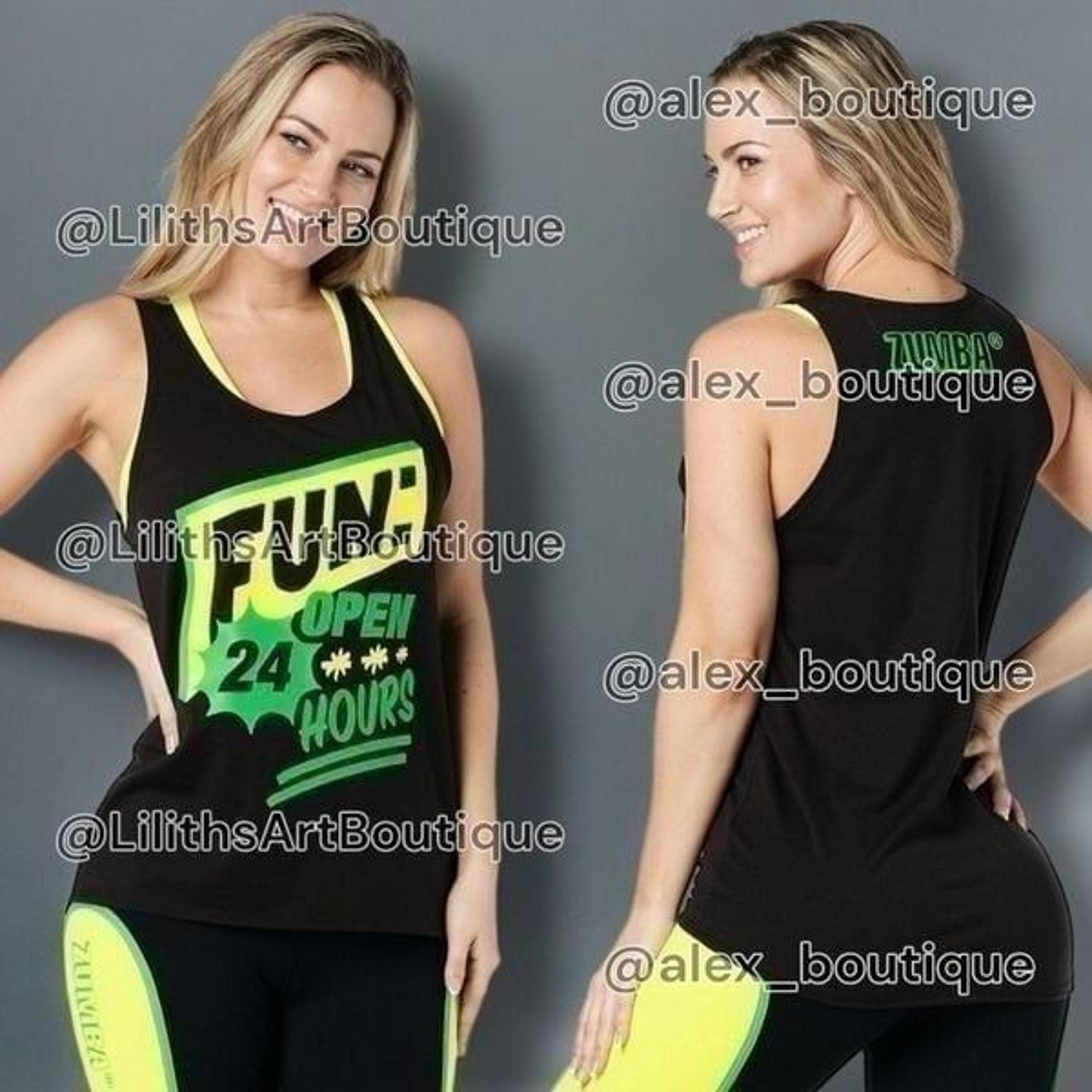 Zumba Tank top (H023)-Size S for Women