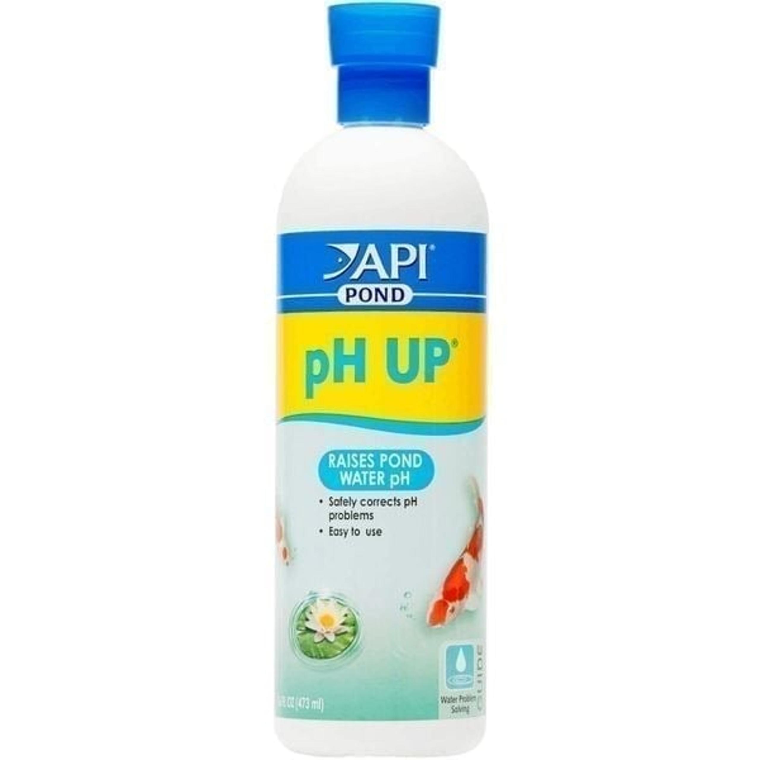 API Pond pH Up 16oz Safely Raises the pH of Pond Water Koi Fish and Plant Safe