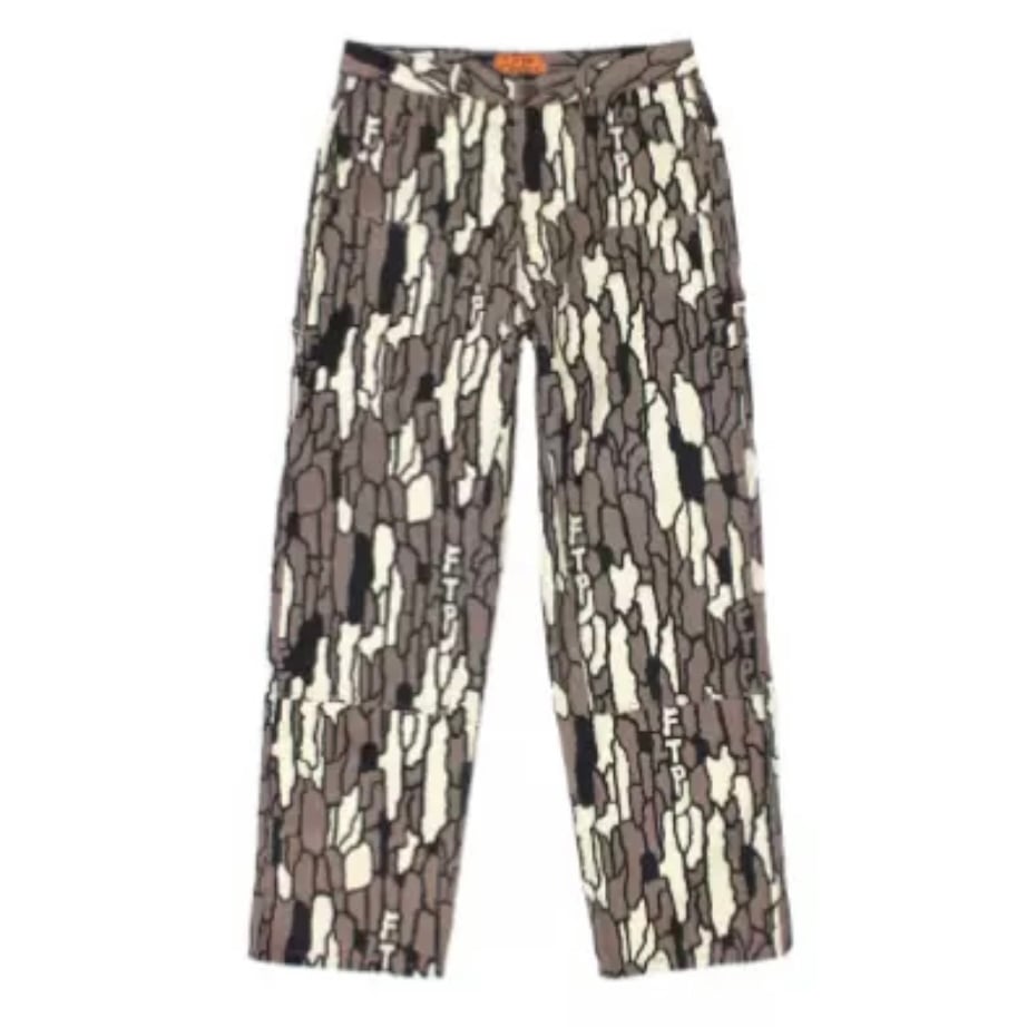 FTP Tree Bark Camo Carpenter Pants