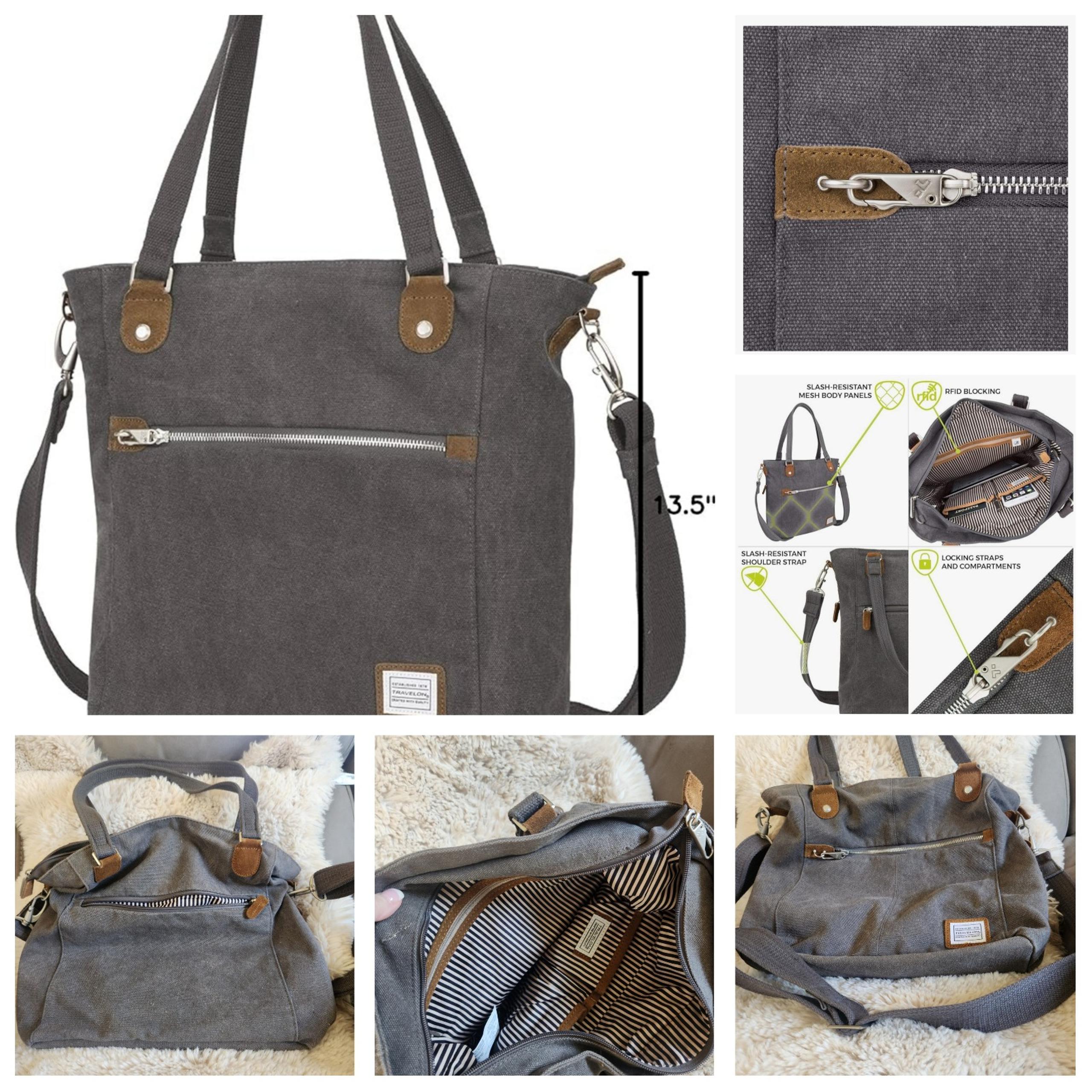 Travelon Women's Anti-Theft Heritage Small Crossbody Cross Body Bag