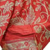 Vintage 60s Chinese Cape Womens Size Small Red Yellow Frog Button