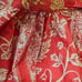 Vintage 60s Chinese Cape Womens Size Small Red Yellow Frog Button