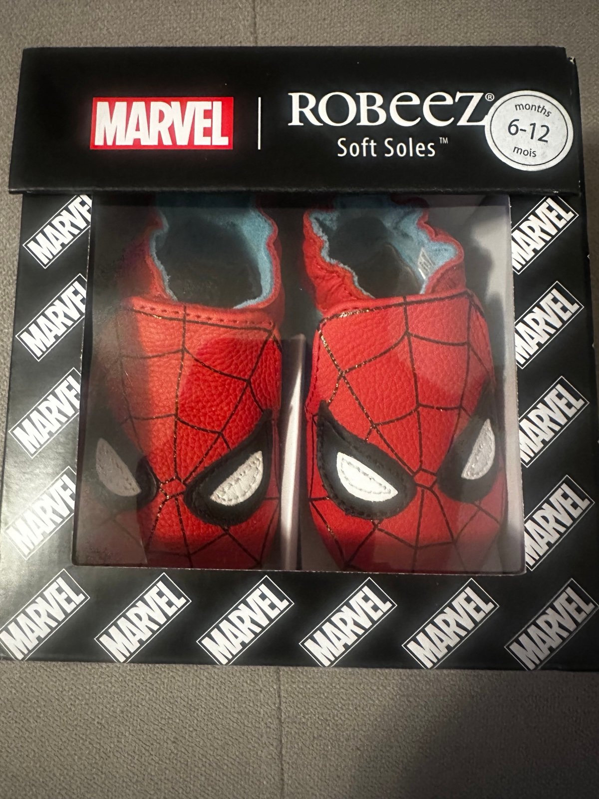 Robeez SPIDER-MAN soft sole shoes