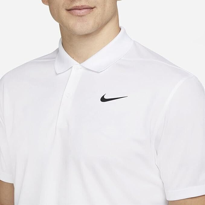 NikeCourt Dri-FIT Men's Tennis Polo White Sz XXL DD8372-100