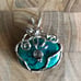 Wired Wrapped Gemstone Hand Made Pendants Lot of 12 Pieces Ready to Hang #784