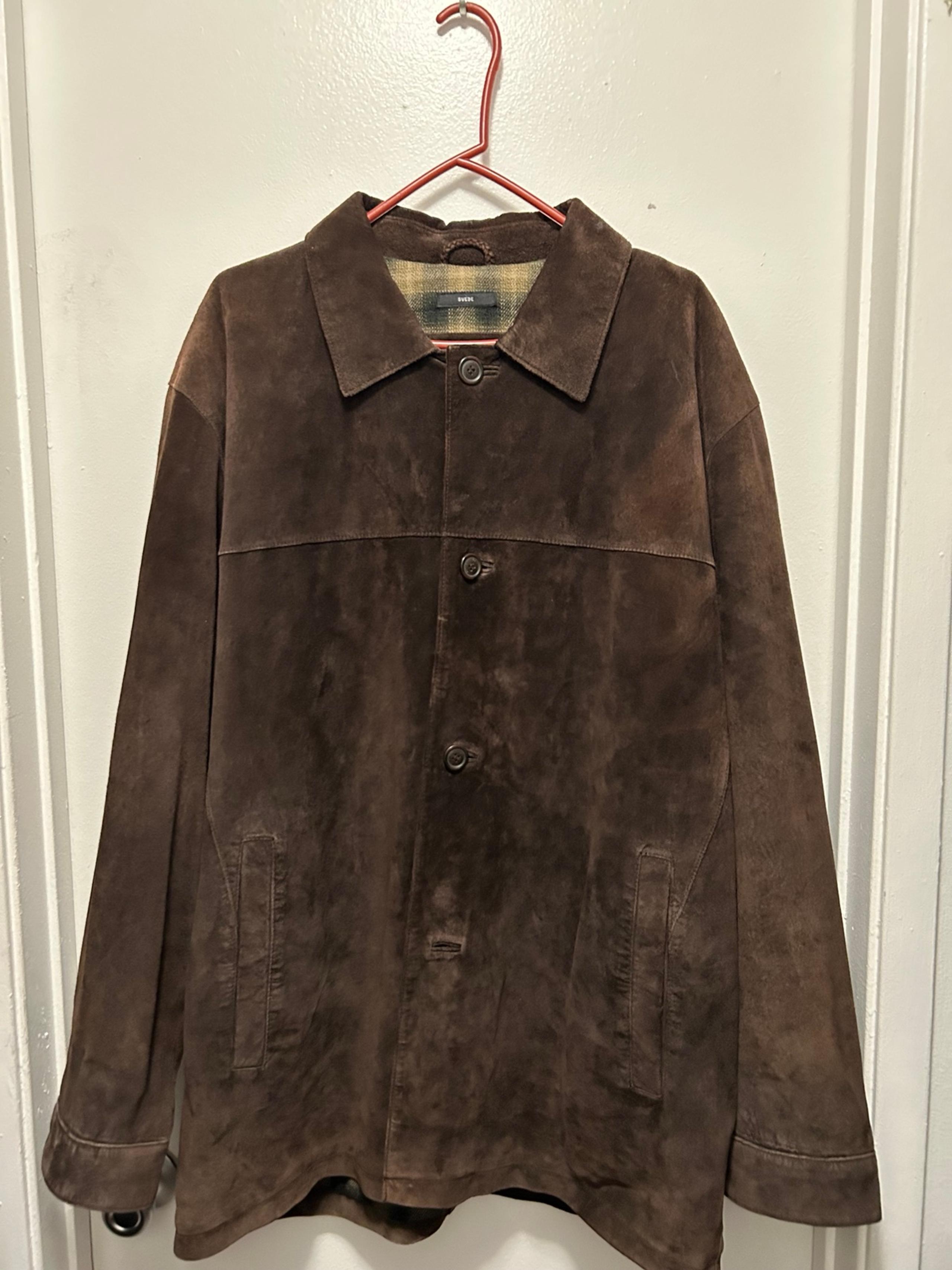 Men’s suede jacket vintage