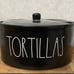 Rae Dunn Black Tortillas Warmer