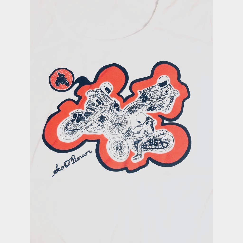 Vintage Harley Davidson Tee Racing Shirt