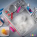 Kitchen Sink Toy 17 Piece Set - Play Sink Play House Pretend Toy
