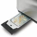 Hamilton Beach Brushed Stainless-Steel 4-Slice Toaster - Silver