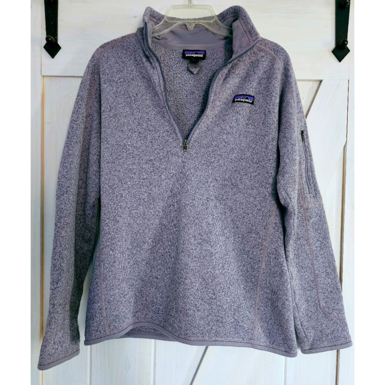 Patagonia Women's Better Sweater 1/4 Zip Fleece Pullover Large