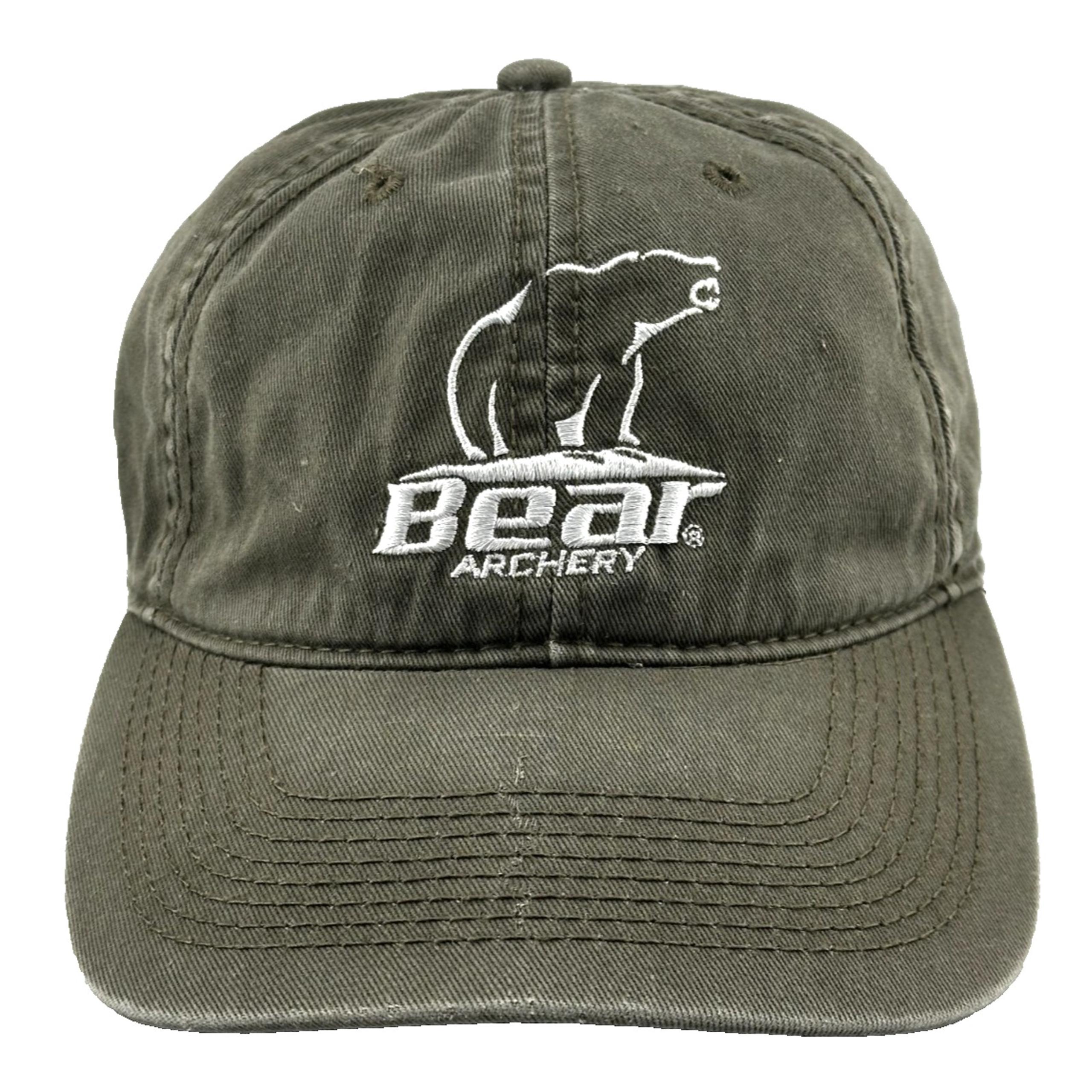 Adult BEAR ARCHERY CAP Gray - OSFM - Adjustable