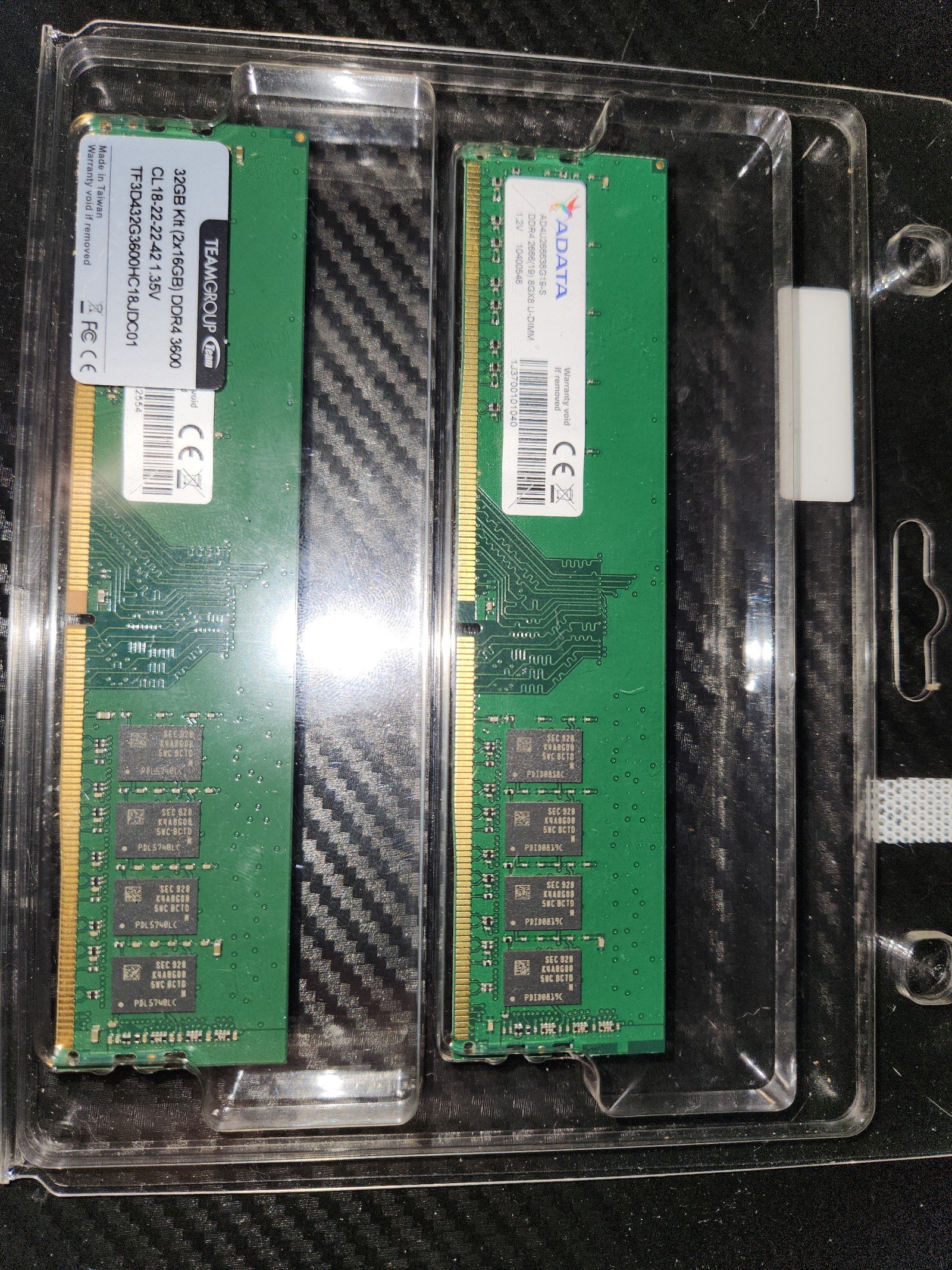 DDR4 16GB (2x8GB) 2666 RAM