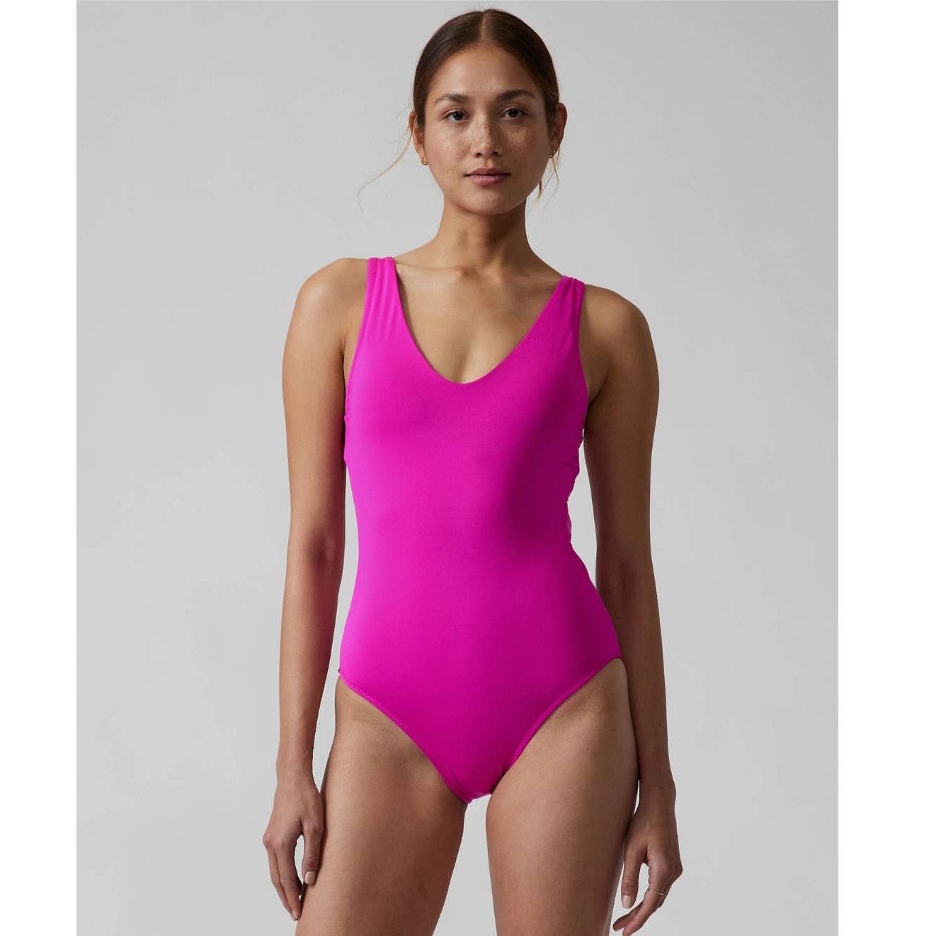 NWT Athleta Seychelles one piece swimsuit - XS - electric fuchsia - XS