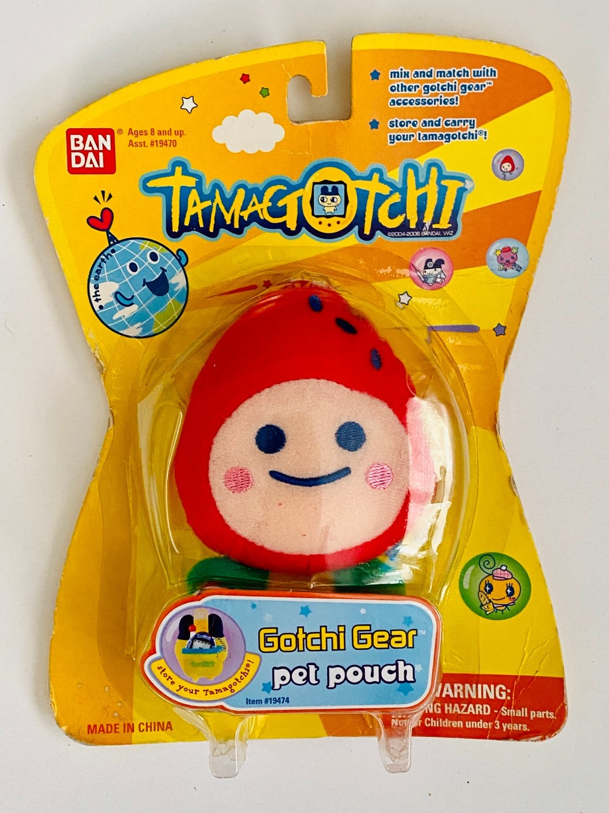 Tamagotchi Connection Gotchi Gear Pet Pouch Ichigotchi Brand New