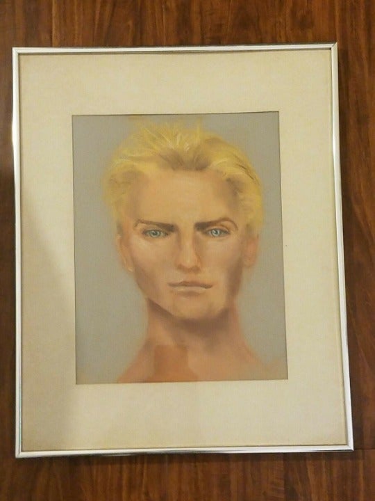 Young Sting The Police Pastel J Gottlieb