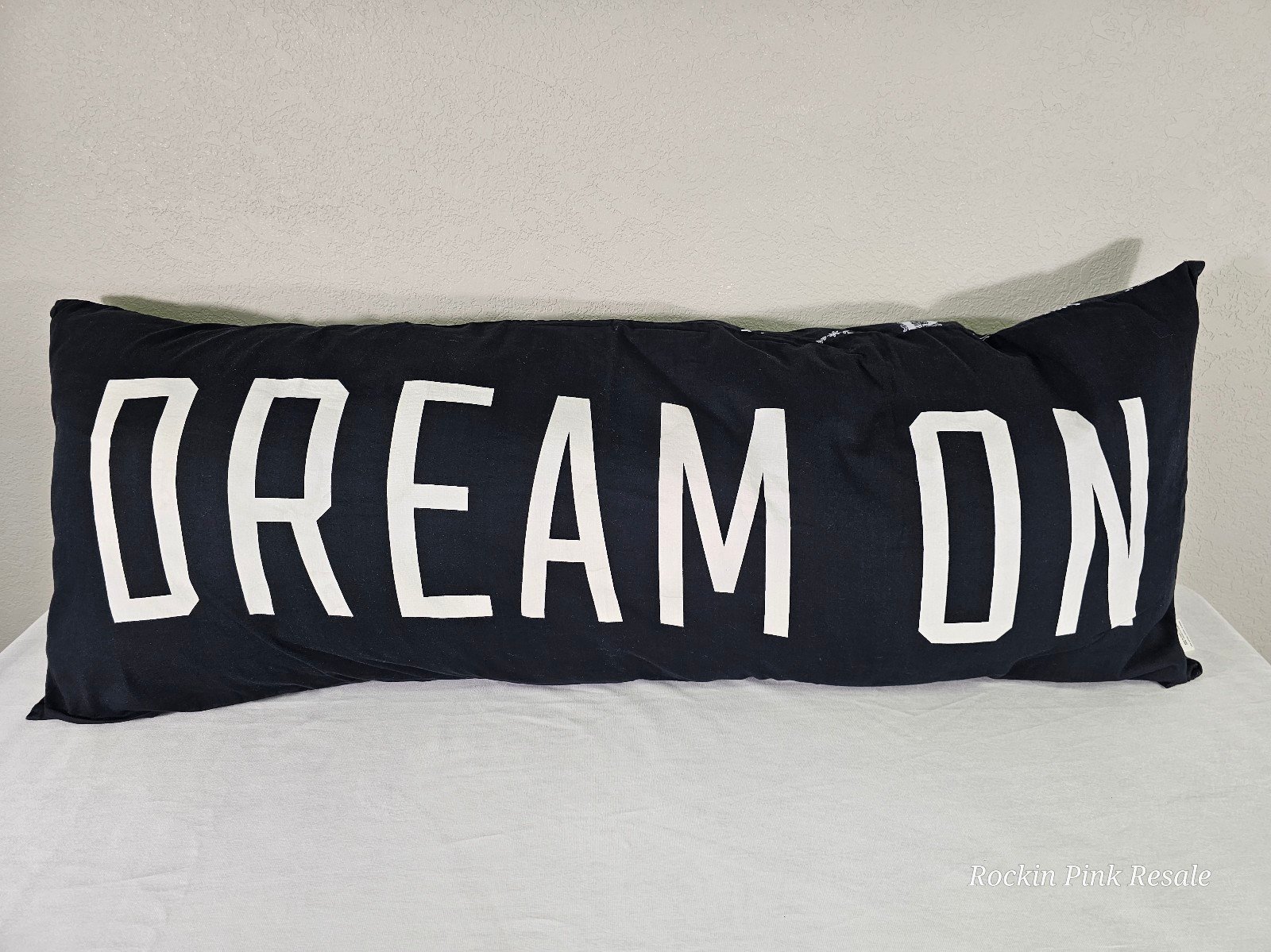 Victoria's Secret Pink Dream On Logo Body Pillow