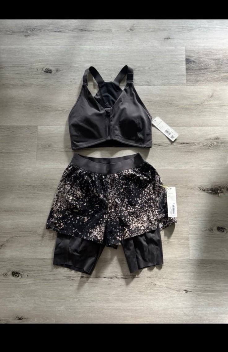 NWT Lululemon LAB workout set