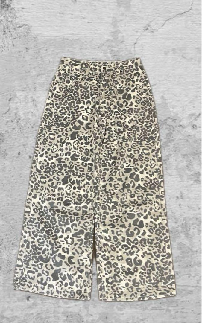 BEEDEN JADED LONDON Menes Leopard Denim