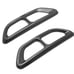 New Honda Accord 2018-2022 Car Rear Exhaust Muffler Tip Carbon Fiber Cover Trim