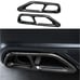 New Honda Accord 2018-2022 Car Rear Exhaust Muffler Tip Carbon Fiber Cover Trim