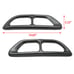 New Honda Accord 2018-2022 Car Rear Exhaust Muffler Tip Carbon Fiber Cover Trim