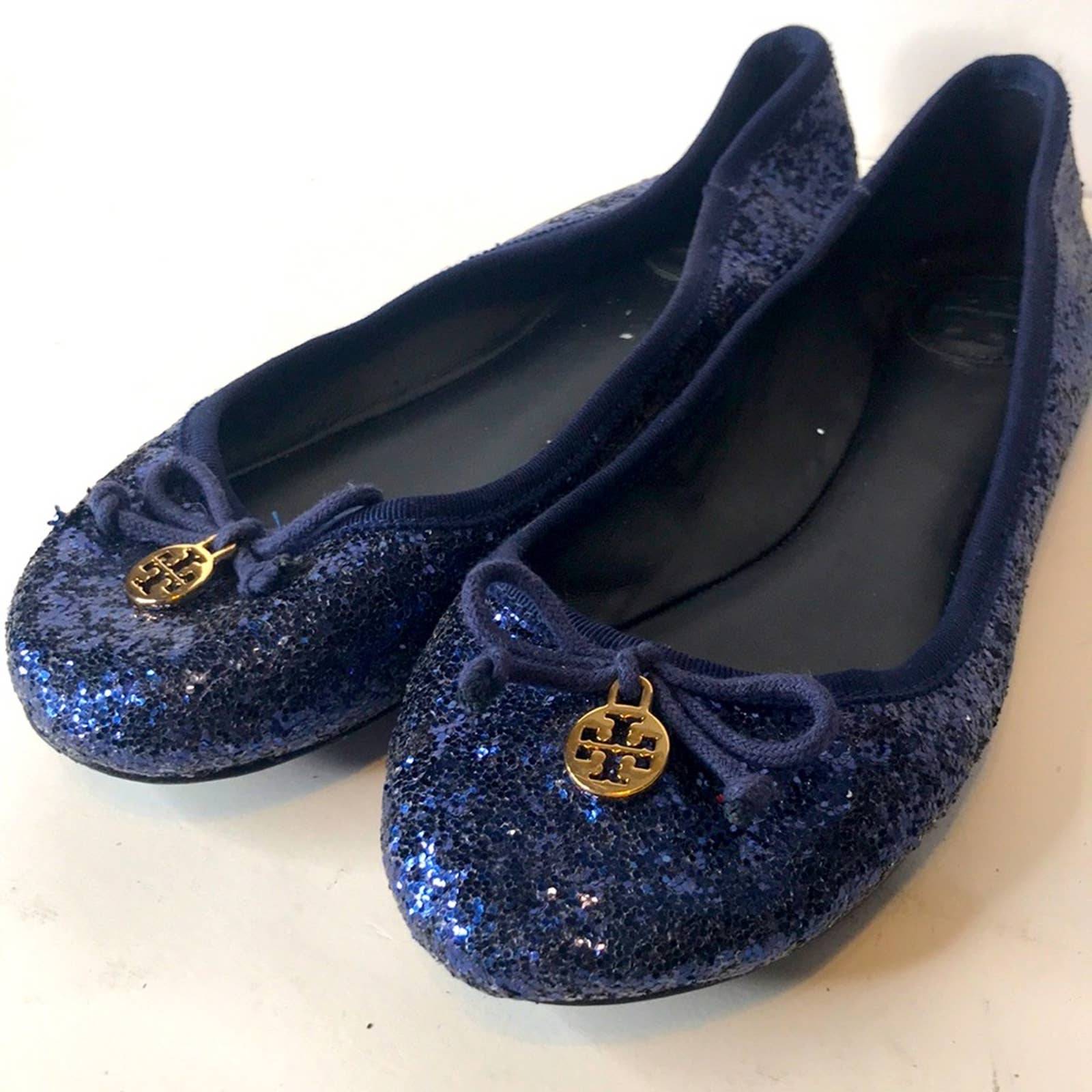 TORY BURCH GLITTER FLATS