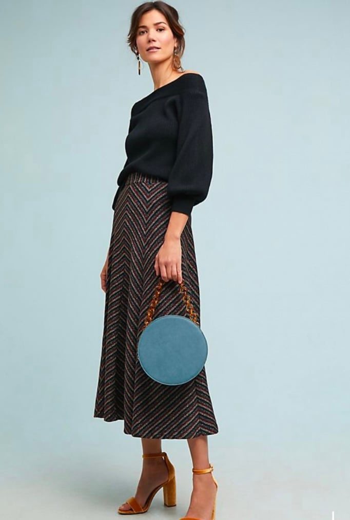 Anthropologie maxi Maeve striped skirt- M