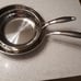2-Piece Oven Safe, Stainless Steel Induction Frying Pan, Silver, 8-Inch & 10-Inc