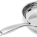 2-Piece Oven Safe, Stainless Steel Induction Frying Pan, Silver, 8-Inch & 10-Inc