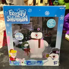 Gemmy Airblown Inflatable 2016 3.5ft Frosty The Snowman