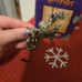 Harry potter pewter ornament