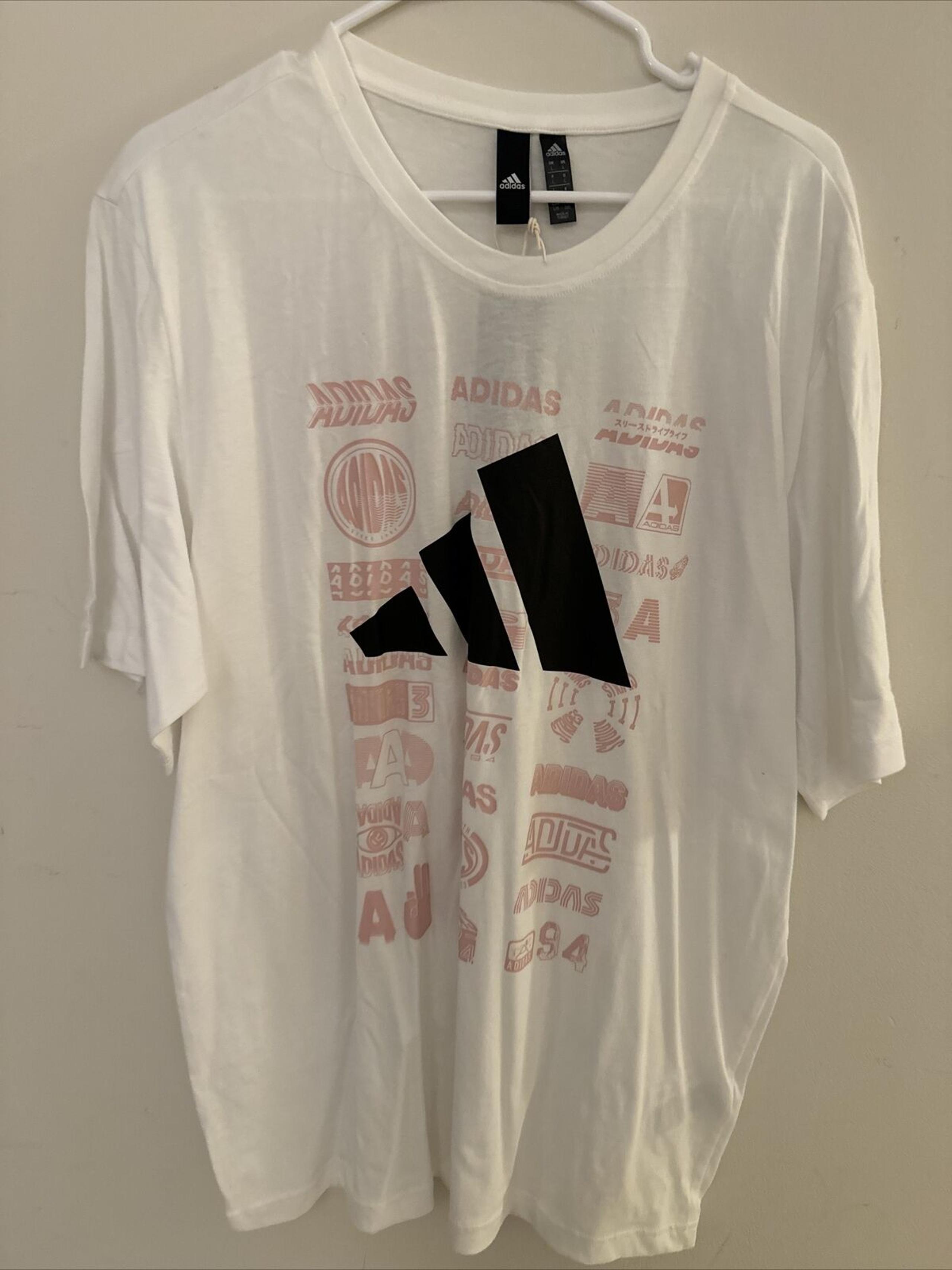 ADIDAS Originals Men’s TP SS White TEE Shirt ~Sz L ED7262