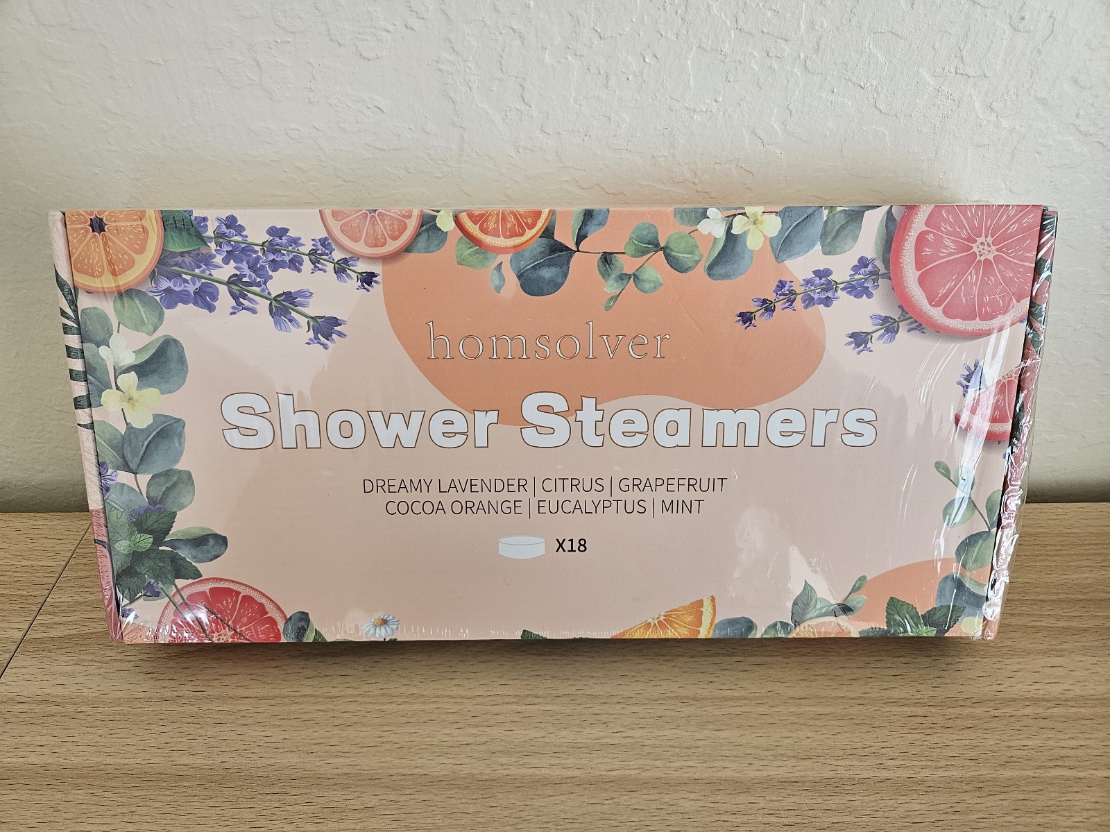 Homsolver Shower Steamers Aromatherapy 18 Pack