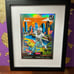 2024 Donruss Football Tyreek Hill Oversized Downtown NFL Miami Dolphins PSA 10