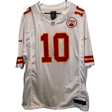 Nike NFL Kansas City Chiefs Isiah Pacheco 10 White Away Football Jersey XXL