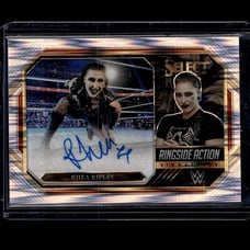 Rhea Ripley Autograph WWE Rare Flash Prizm