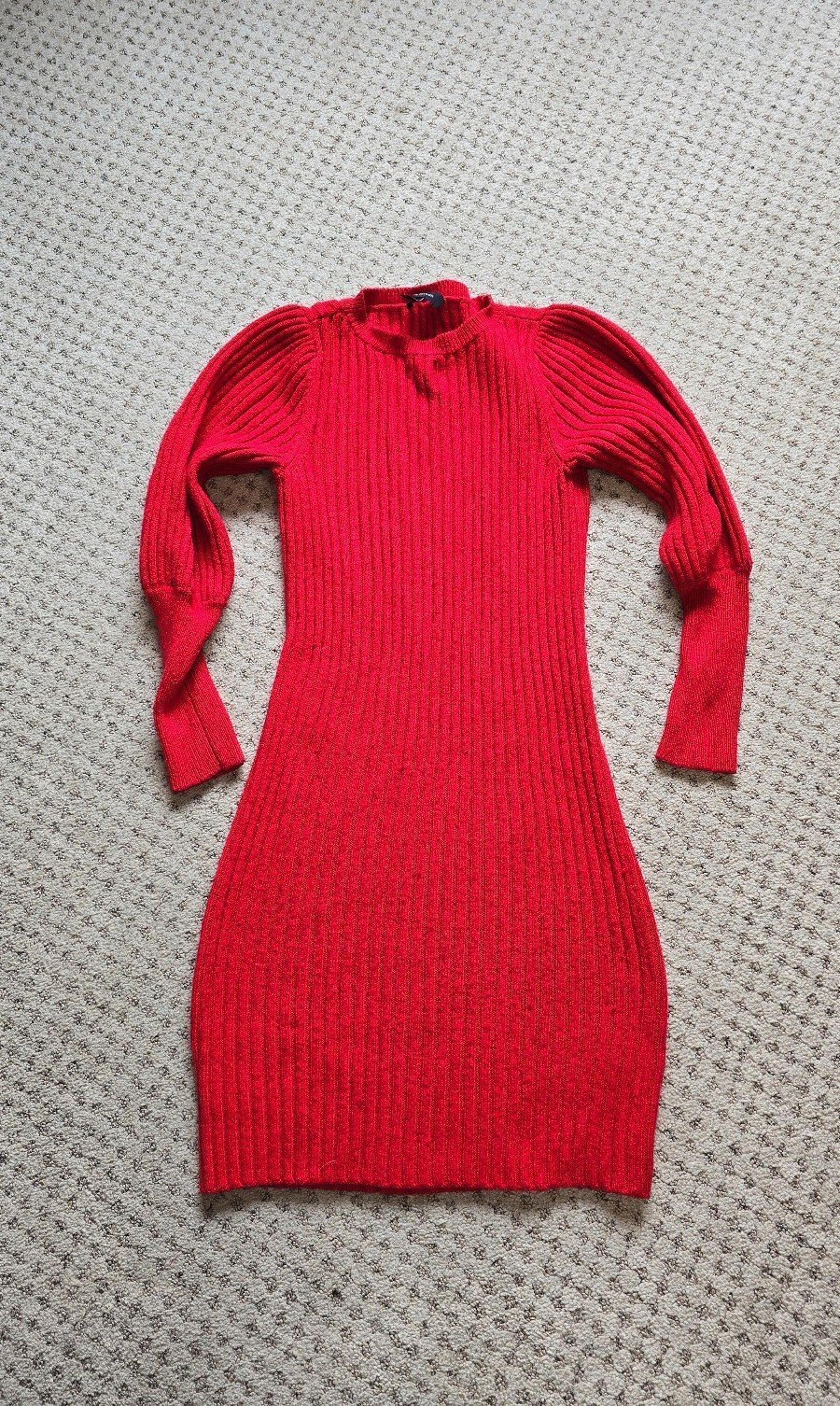 Ann taylor wool blend sweater dress