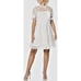 Shosanna White Fit and Flare Sora Dress Size 2 NEW MSRP 550.00