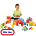 Little Tikes Waffle Blocks Farm 4 Play Sets In 1 Storage Bag Figures 80+ Pieces