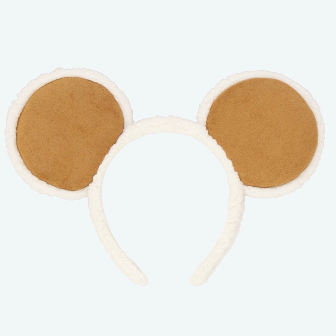 Tokyo Disney shearling trimmed Mickey ears headband