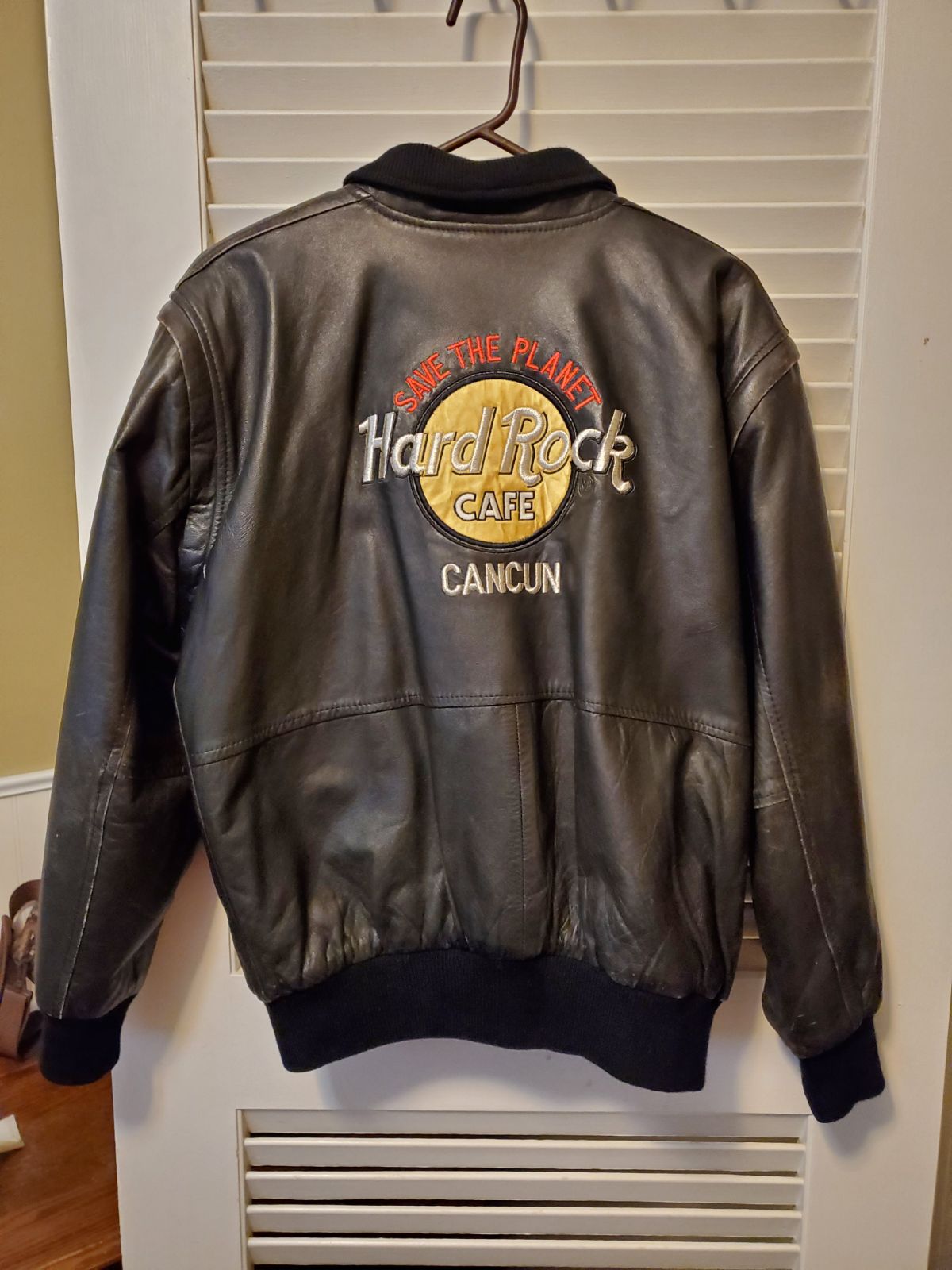 Hard Rock Cafe Leather Jacket
