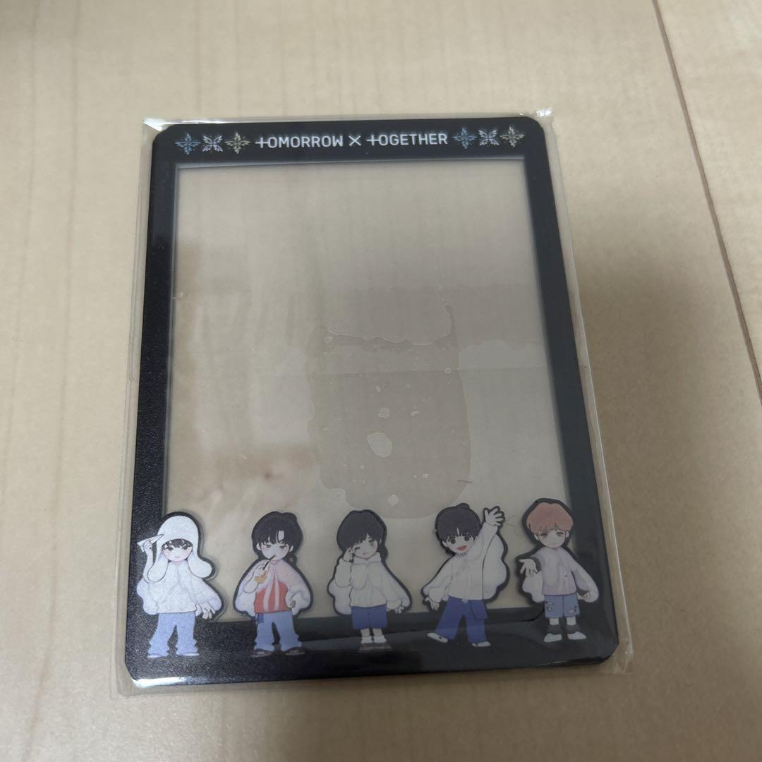 txt VR concert pre-screening event bonus photocard case hard case