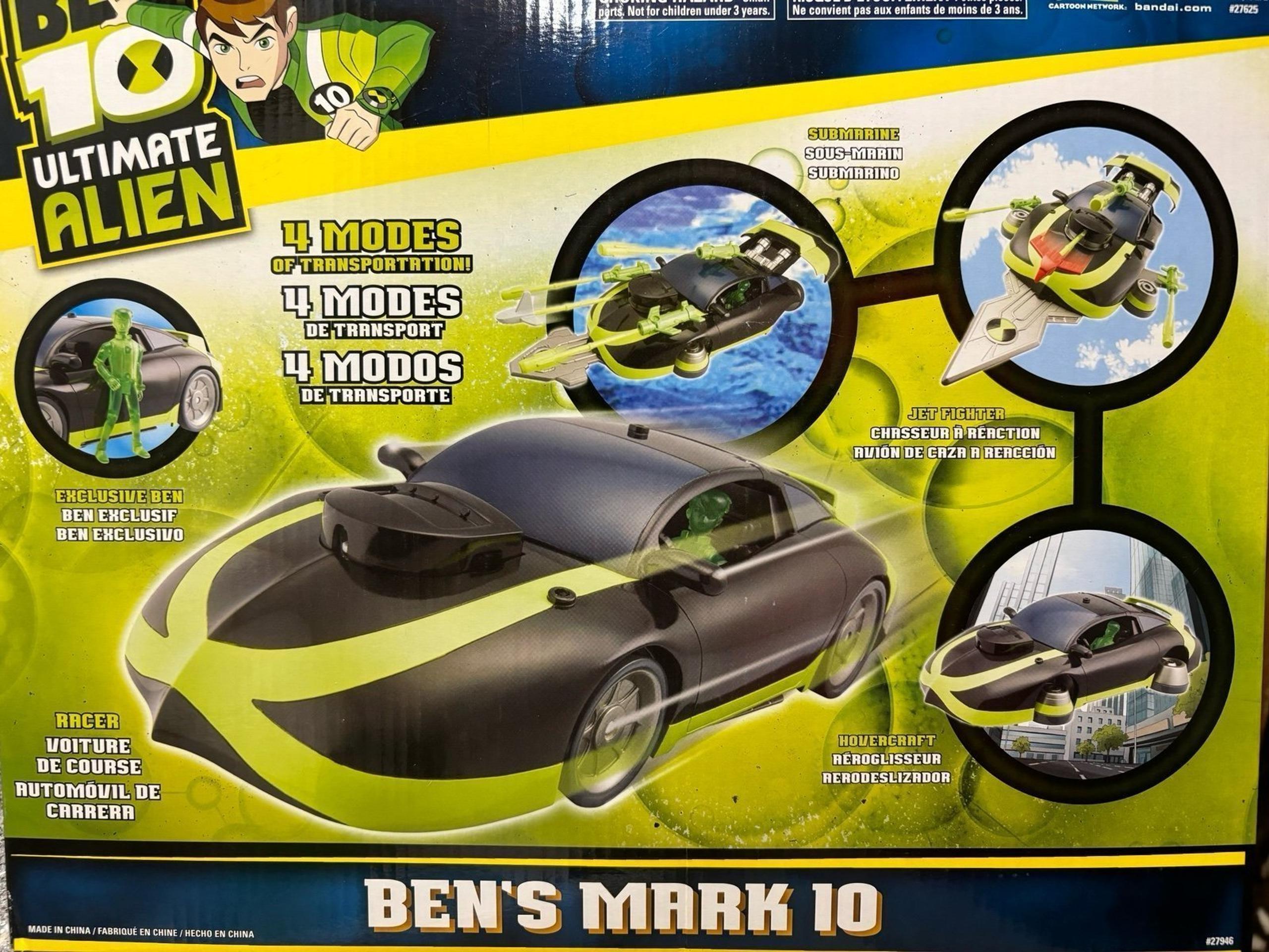 Bandai Ben 10  BENS MARK 10