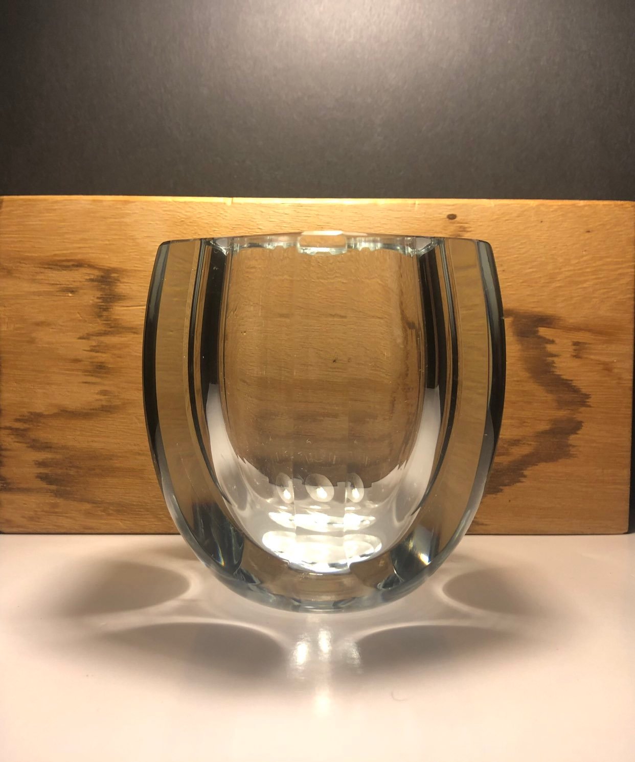 Geometric Bud Vase by Strombergshyttan